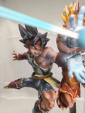 Dragon Ball Z Super Saiyan Son Goku & Bardock Figure 27cm