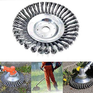 Wire Wheel Brush Garden Lawn Mower