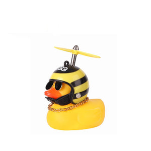 Cute Yellow Bling Ducks Car Accessories