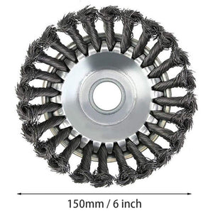 Wire Wheel Brush Garden Lawn Mower