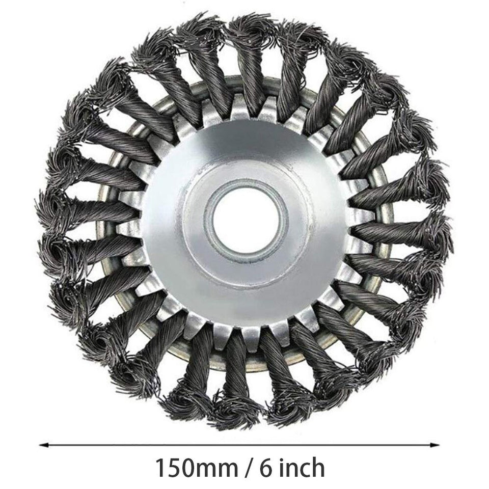 Wire Wheel Brush Garden Lawn Mower