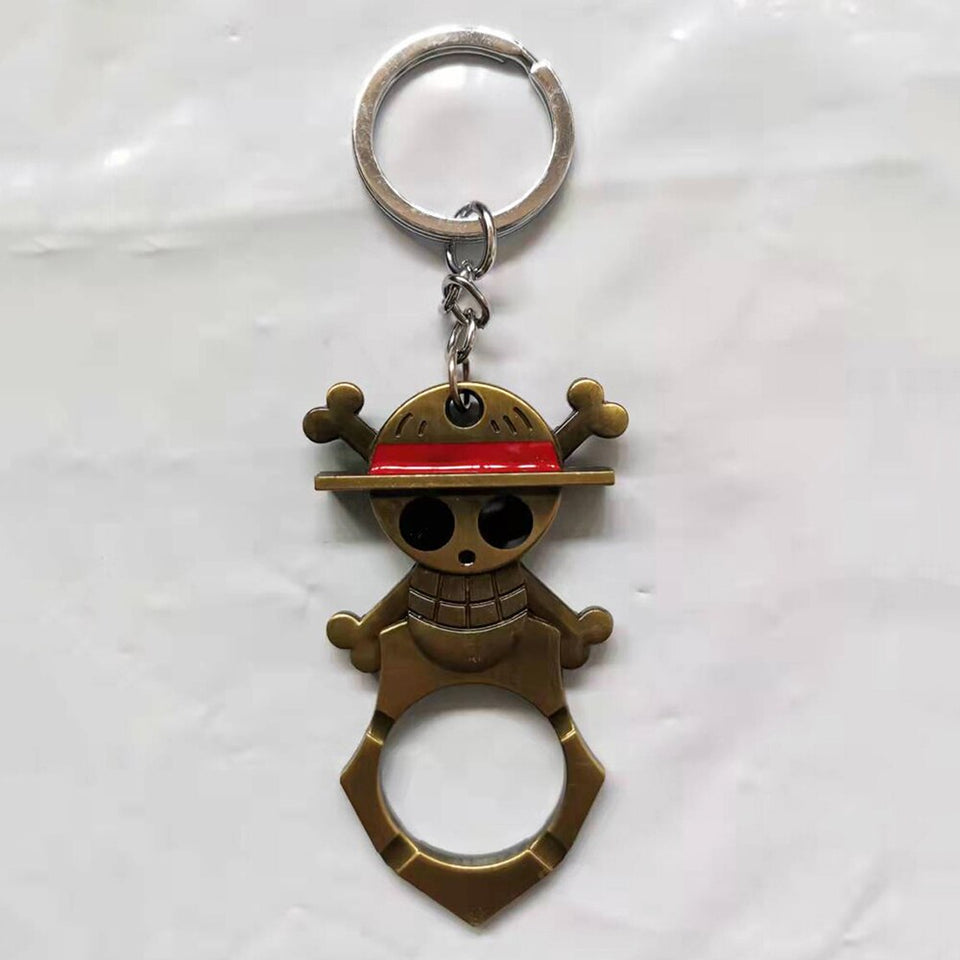 Anime One Piece Monkey Luffy Keychain