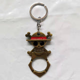 Anime One Piece Monkey Luffy Keychain