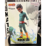 Naruto Memorable Saga Rock Lee Action Figure - Official Bandai Spirits Banpresto Statue with Dust Effect Base - Collectible Anime Desk Figure -12CM