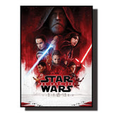 Star Wars Saga Canvas Wall Art – Retro Movie Posters & Minimalist Aesthetic Prints for Home Decor