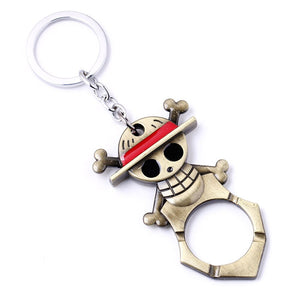Anime One Piece Monkey Luffy Keychain