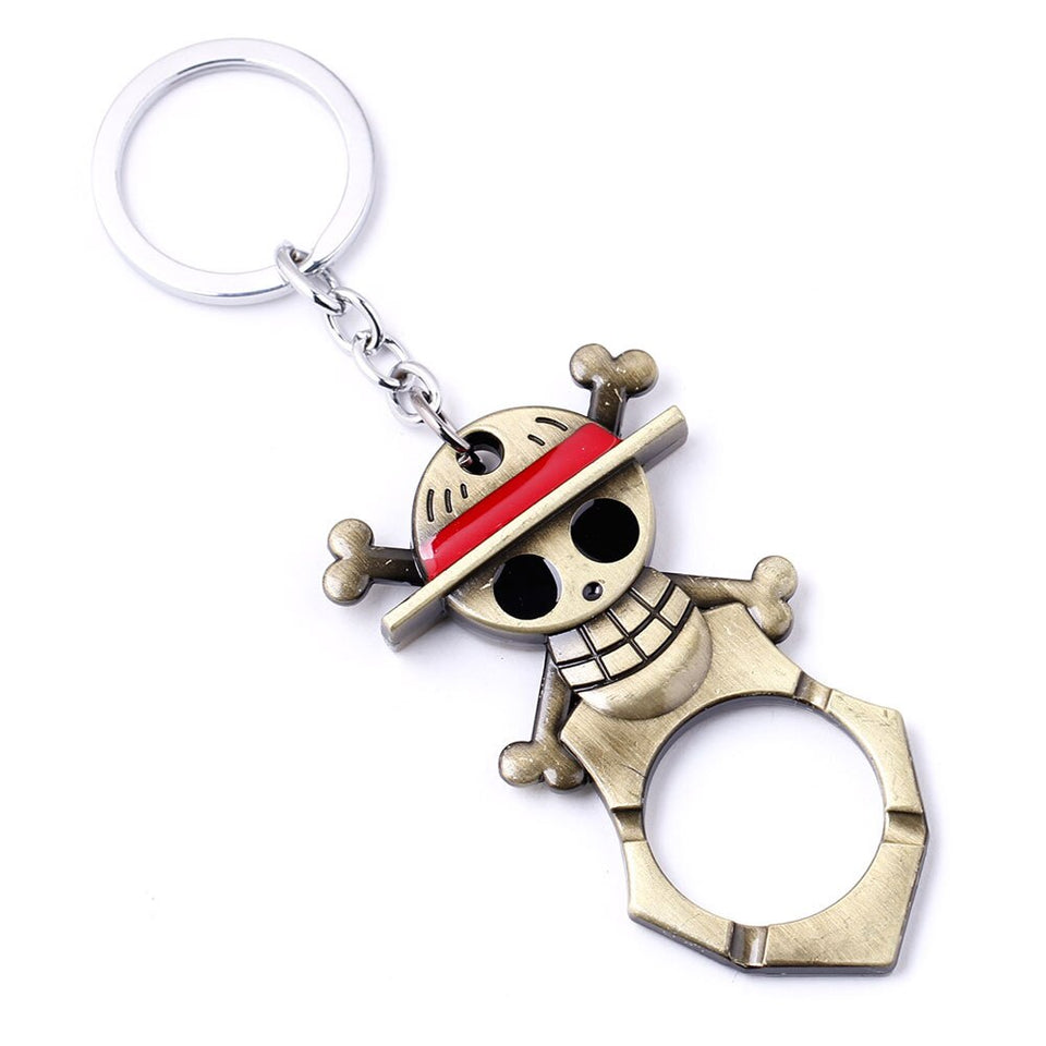 Anime One Piece Monkey Luffy Keychain