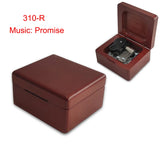 Silent Hill Hand-Crank Wooden Music Box - "Promise (Reprise)" Theme - Pyramid Head Laser-Engraved Keepsake - Gothic Horror Gaming Collectible - Psychological Horror Movie Merchandise