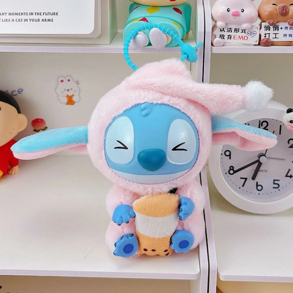 Stitch Plush Keychain – Cute Lilo & Stitch Keyring Doll, Kawaii Bag Pendant Gift for Girls