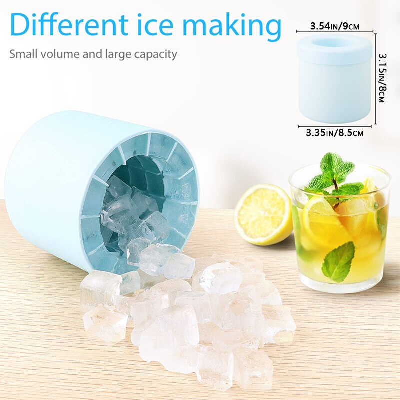 Mini Ice Cubes Bucket Mold