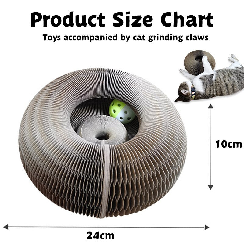 Magic Organ Cat Corrugated Scratching Board