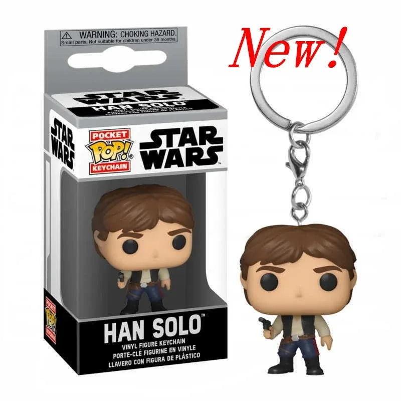 Star Wars Mini Figure Keychains - 29 Styles Featuring Baby Yoda (Grogu), The Mandalorian, Darth Vader, & Boba Fett - Premium Funko-Style Pocket Collectibles & Fan Gifts