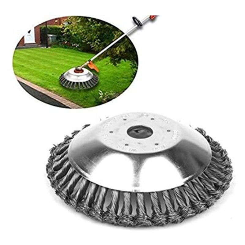 Wire Wheel Brush Garden Lawn Mower