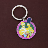 The Simpsons Family Keychain