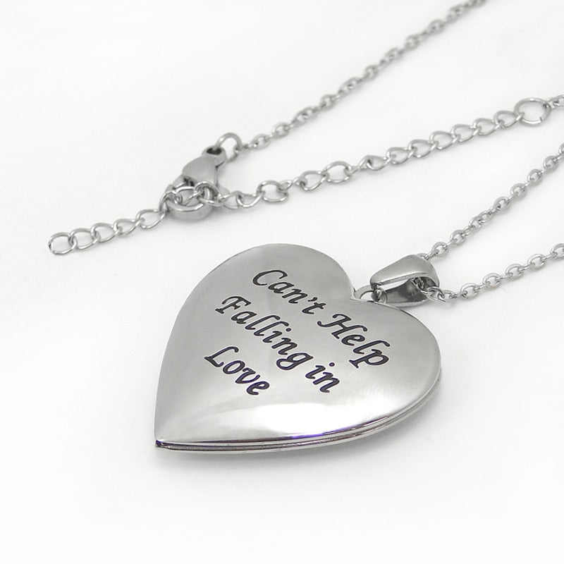 Elvis Presley - Heart Photo Locket Necklace