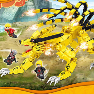 Naruto Anime Kyuubi Building Blocks