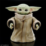 Bandai Original Star Wars: The Mandalorian Grogu Model Kit - Genuine 1/12 Scale Baby Yoda Action Figure with Hover Pram - Premium Grogu Collection Toys & Gifts