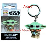 Star Wars Mini Figure Keychains - 29 Styles Featuring Baby Yoda (Grogu), The Mandalorian, Darth Vader, & Boba Fett - Premium Funko-Style Pocket Collectibles & Fan Gifts
