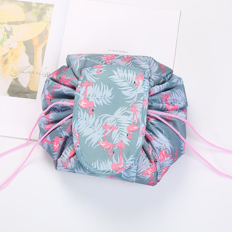 Foldable Drawstring Cosmetic Bag
