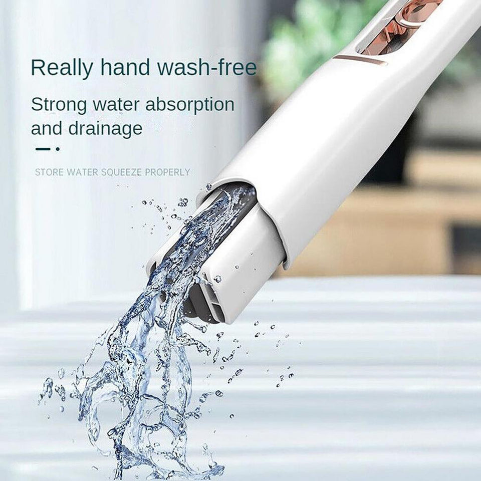 Portable Mini Squeeze Cleaning Mop (with 2 pcs head foam)