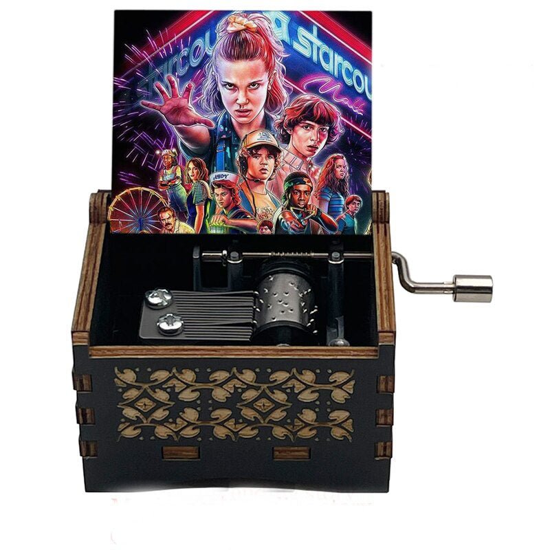 Stranger Things Wooden Music Box