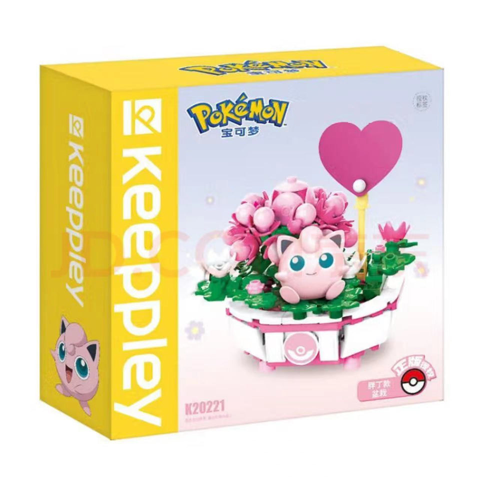 Pokemon Anime Potted Plants Building Blocks
