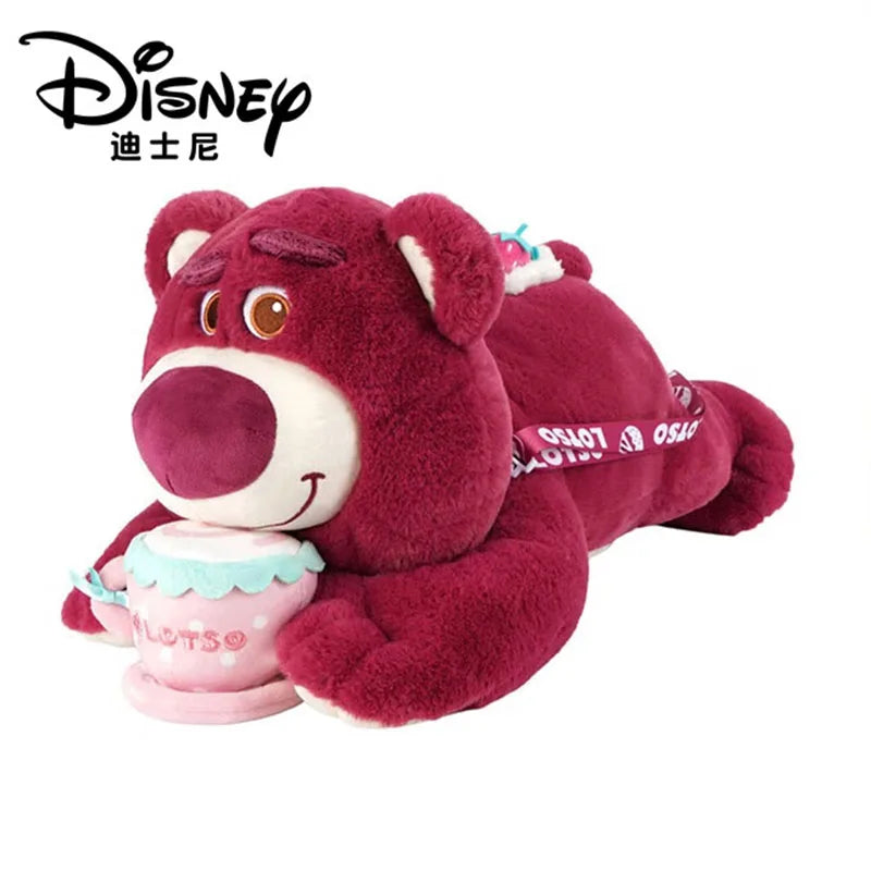 53cm Disney Stitch Lying Plush – Kawaii Stuffed Toy Pillow, Perfect Birthday Gift for Kids or Her