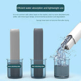 Portable Mini Squeeze Cleaning Mop (with 2 pcs head foam)