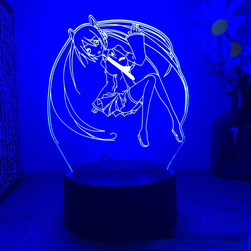 Anime Sailor Moon Colorful Led Night Light