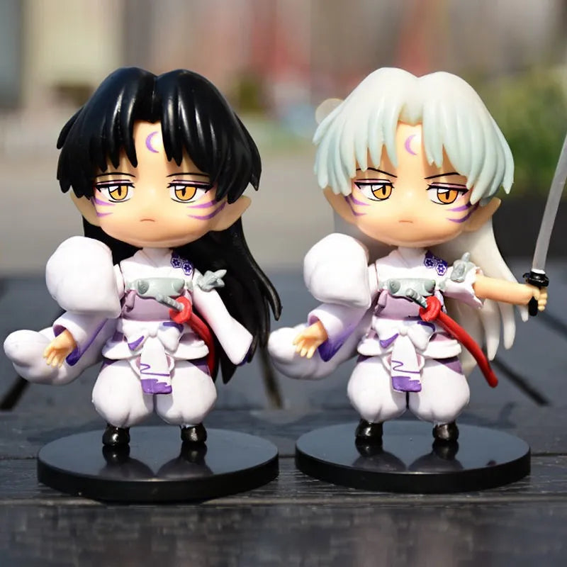 Inuyasha - 6pcs Anime Chibi Figures