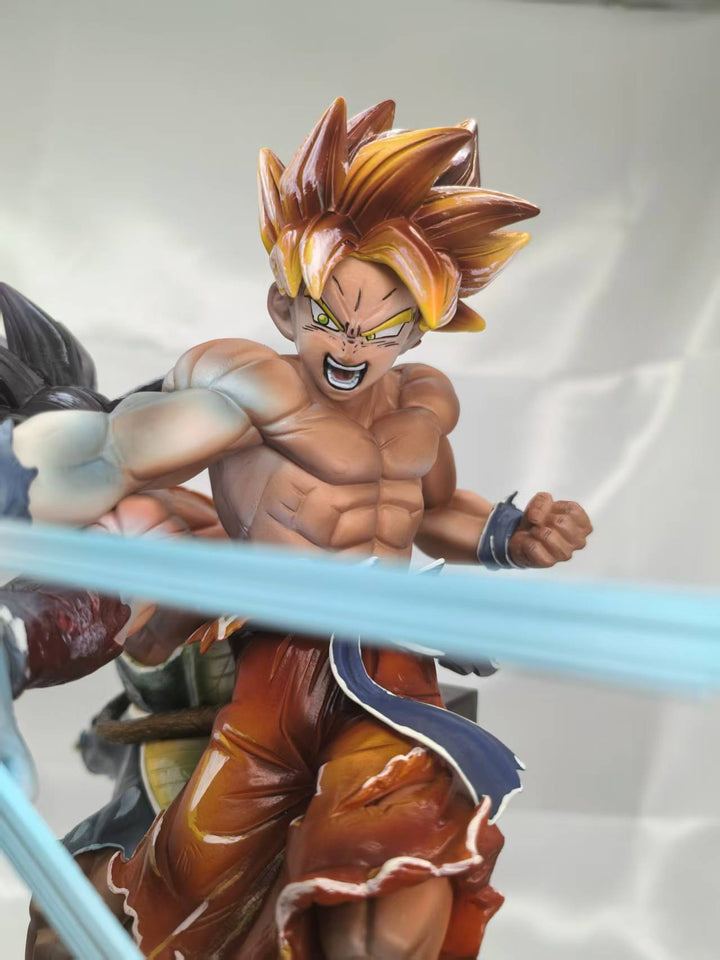 Dragon Ball Z Super Saiyan Son Goku & Bardock Figure 27cm