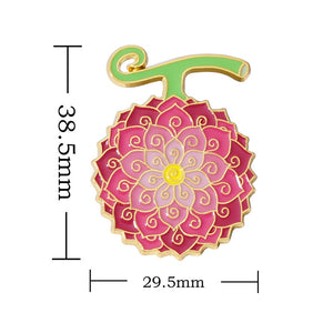 ONE PIECE Devil Fruit Lapel Pins Brooches