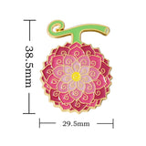 ONE PIECE Devil Fruit Lapel Pins Brooches