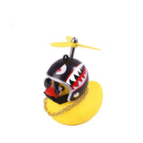 Cute Yellow Bling Ducks Car Accessories