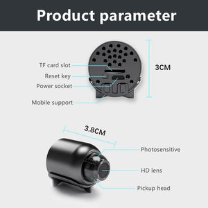 1080P HD Wireless WiFi Baby Monitor Mini Camera