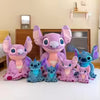 Large 30 - 75 cm Lilo &amp; Stitch Couple Plush Toys – Soft Pillow Dolls for Girls, Cute Disney Room Decor