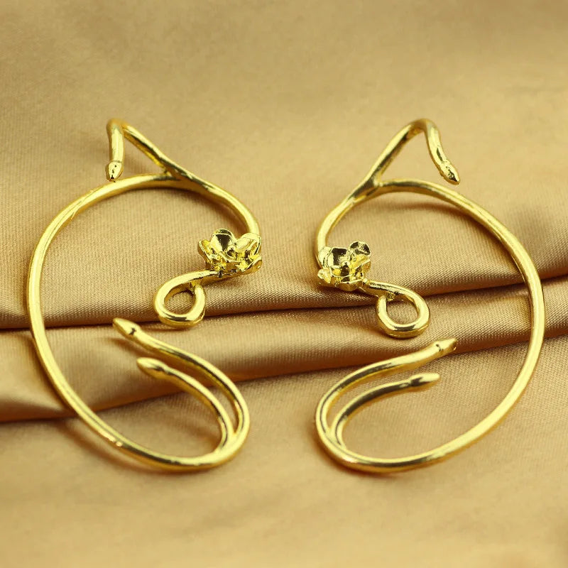 Beauty and the Beast Rose Earring