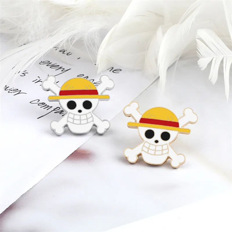 One Piece - Pirate Skull Enamel Pins