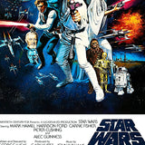 Star Wars: A New Hope (1977) Vintage Movie Poster – Premium Canvas Wall Art Print