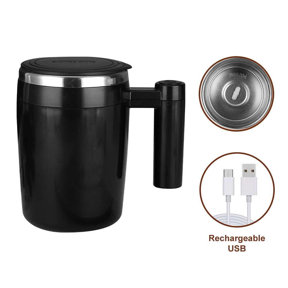 Automatic Stirring Coffee Mug