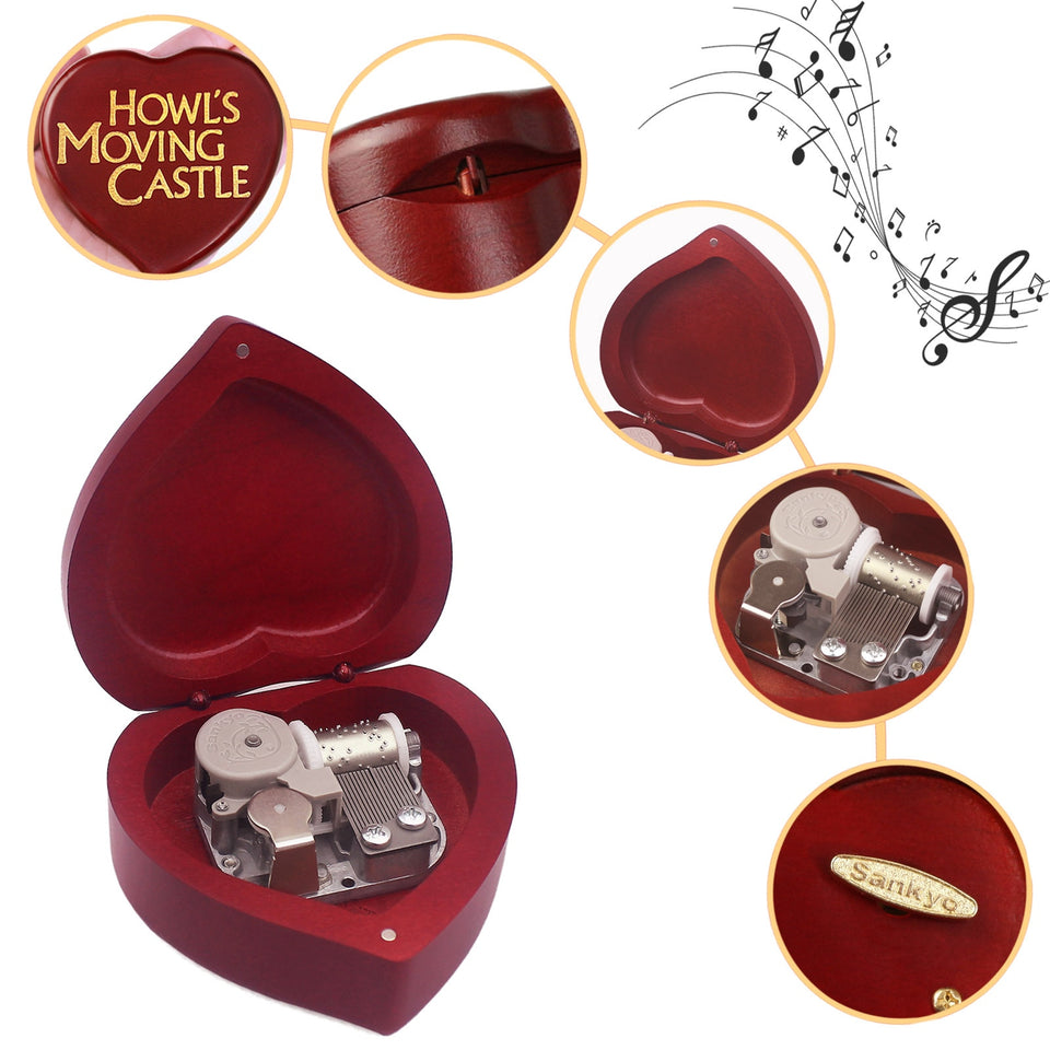 Howl's Moving Castle - Heart Music Box