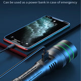 High Power LED Flashlight - USB Rechargeable great for Outdoor