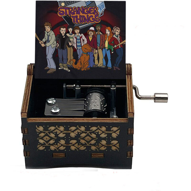 Stranger Things Wooden Music Box