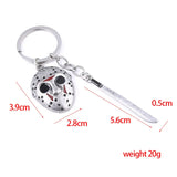 Friday the 13th - Jason Voorhees Mask Keychain