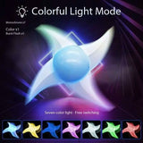 Rotating LED Rasenshuriken Cosplay Prop - Whirlwind Spiral Light Blade Hand Toy - Glowing Anime Energy Orb Floating Illusion Effect for Cosplay, Halloween & Night Shoots