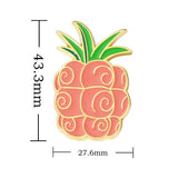 ONE PIECE Devil Fruit Lapel Pins Brooches