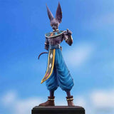Anime God of Destruction Scale Figure - Premium Lord Beerus Purple Cat Resin Statue - Large Collectible Dragon Universe Action Model - High-Fidelity Manga Collector Gift for Shelf & Gaming Desk Display - (53CM)