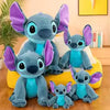 Large 30 - 75 cm Lilo &amp; Stitch Couple Plush Toys – Soft Pillow Dolls for Girls, Cute Disney Room Decor