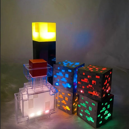 Minecraft - Brownstone Led Lamp