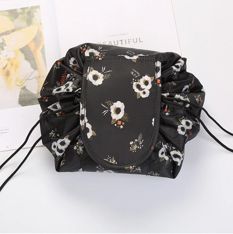 Foldable Drawstring Cosmetic Bag